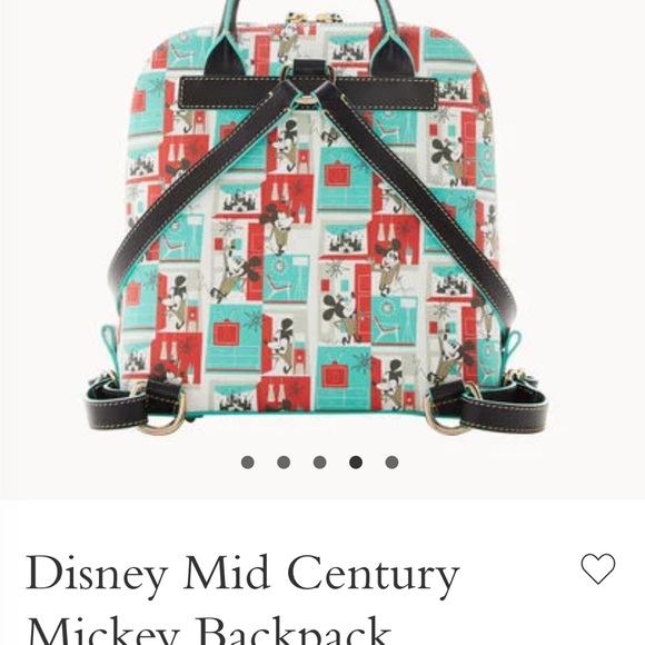Disney mid century modern Dooney & Burke backpacks - Picture 10 of 11